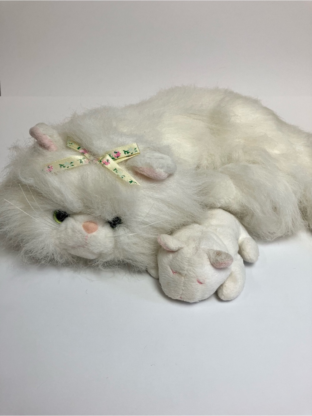 Vintage Kit'N Meowing Kitties 1991 Commonwealth Toy With Kitty 1990s Nostalgia